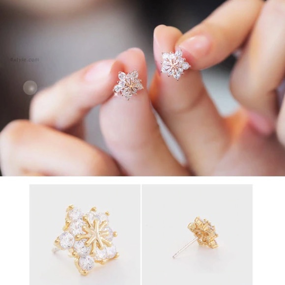 NEW!💙💎💛GOLDEN!⭐️STAR!🌸FLOWER❄️SNOWFLAKES💛💎💙 - Picture 2 of 8